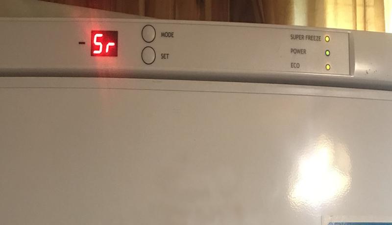 Коды ошибок холодильников Vestfrost