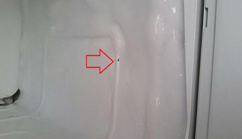 Прокол испарителя