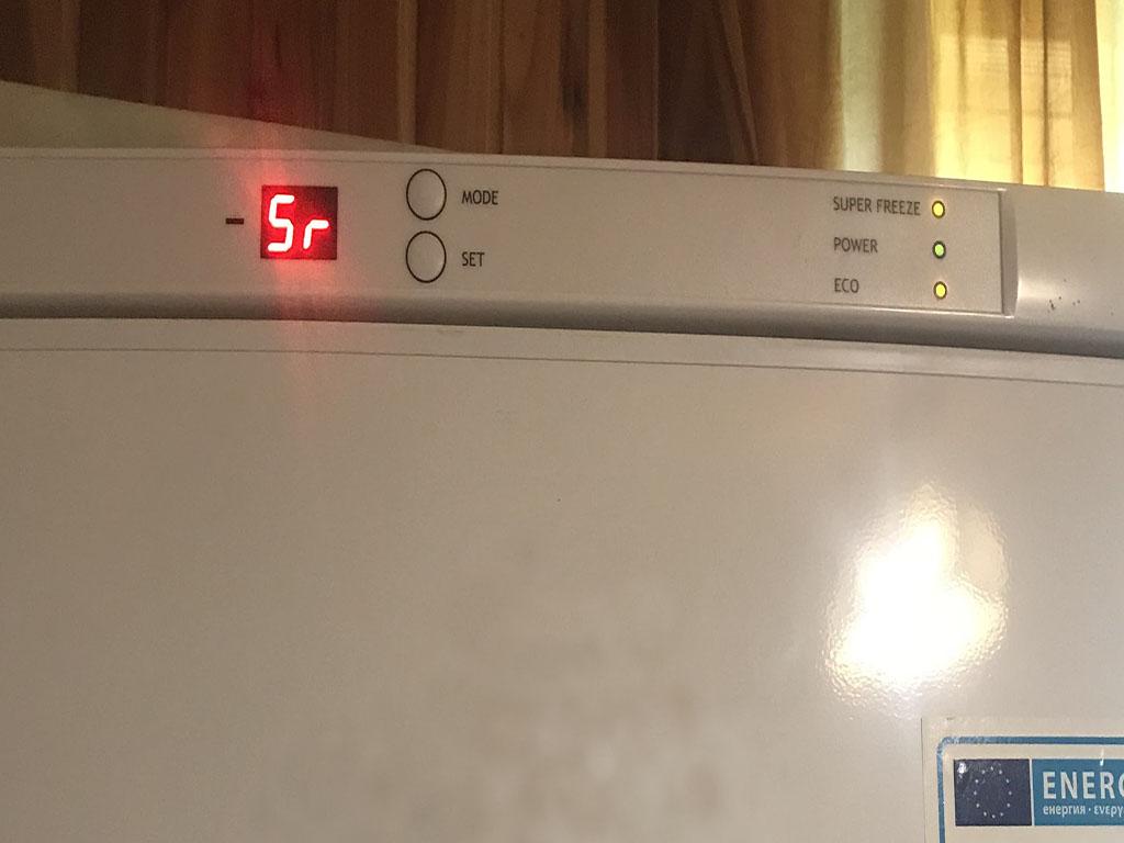 Коды ошибок холодильников Vestfrost