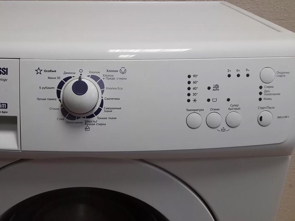 Коды ошибок стиральных машин Electrolux ENV06 с модулем управления EWM 1100