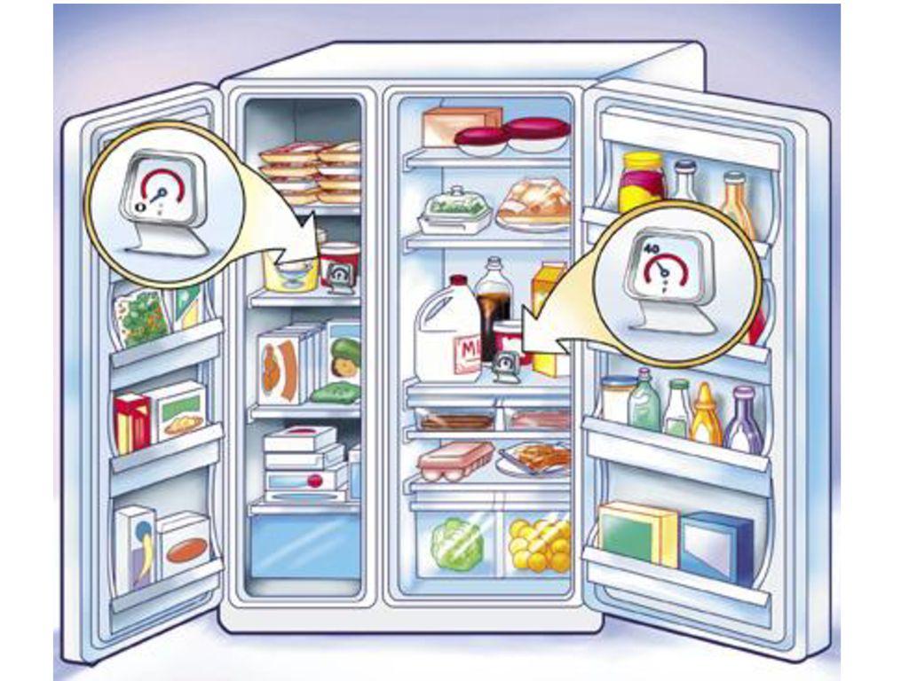 Определение температуры в холодильной камере