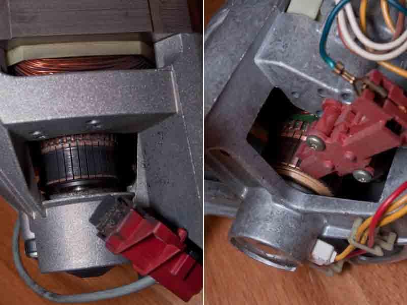 Ремонт и диагностика коллекторных моторов стиральных машин